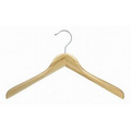 Bamboo Deluxe Contoured Coat Hanger